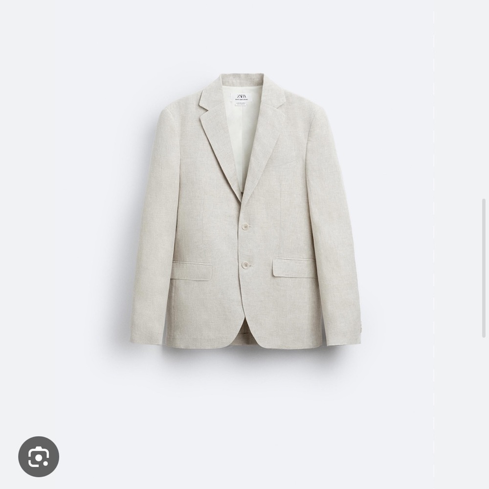 Zara linen blazer NWOT